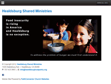 Tablet Screenshot of healdsburgfoodpantry.org